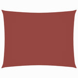 Zonnescherm Rechthoekig Oxford Stof Kleur Terracotta
