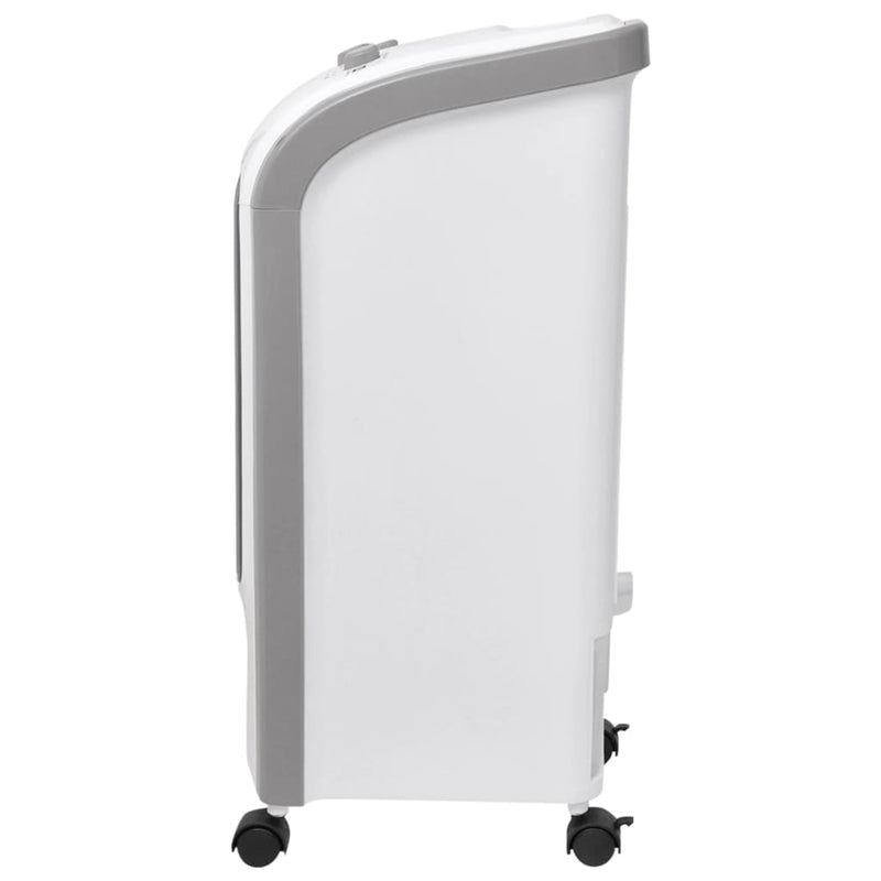 Luchtkoeler Draagbaar 80 W 4 L 25X26X56 Cm Antraciet En Wit