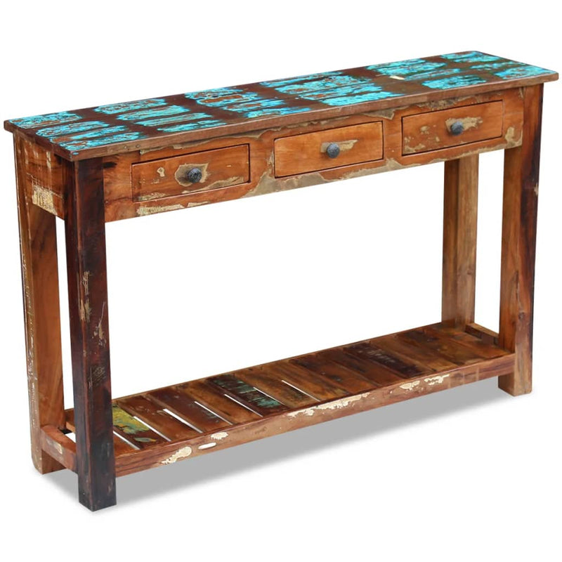 Wandtafel Massief Gerecycled Hout