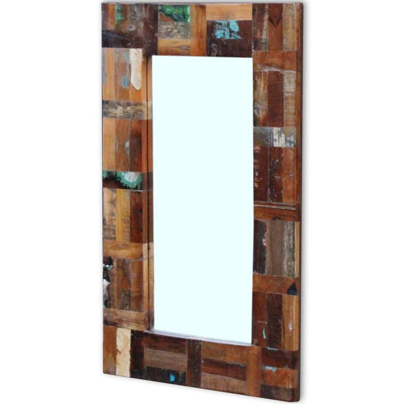 Spiegel Massief Gerecycled Hout