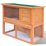 Buitenkonijnenhok Voor Kleine Huisdieren, 1 Deur, Hout