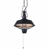 Sunred Hangende Verwarmer Indus 2100 W Halogeen Zwart Rsh16
