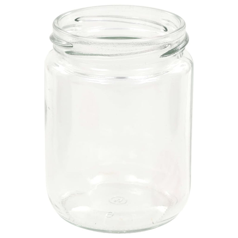 Jampotten Met Met Rode Deksels 230 Ml Glas