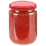 Jampotten Met Rode Deksels 230 Ml Glas