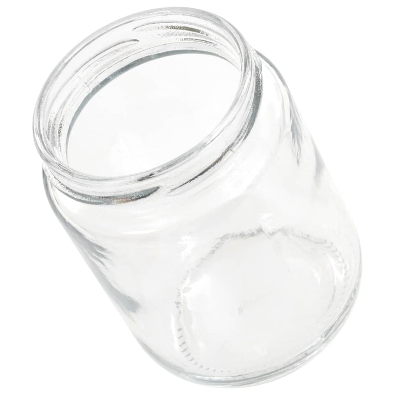 Jampotten Met Rode Deksels 230 Ml Glas