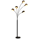 Lamp Staand 5Xe14 200 Cm Kleurig