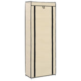 Schoenenkast Met Hoes 57X29X162 Cm Stof