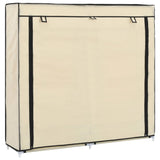 Schoenenkast Met Hoes 115X28X110 Stof