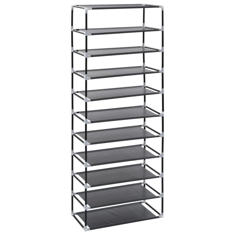 Schoenenkast 60X30X Stof Zwart