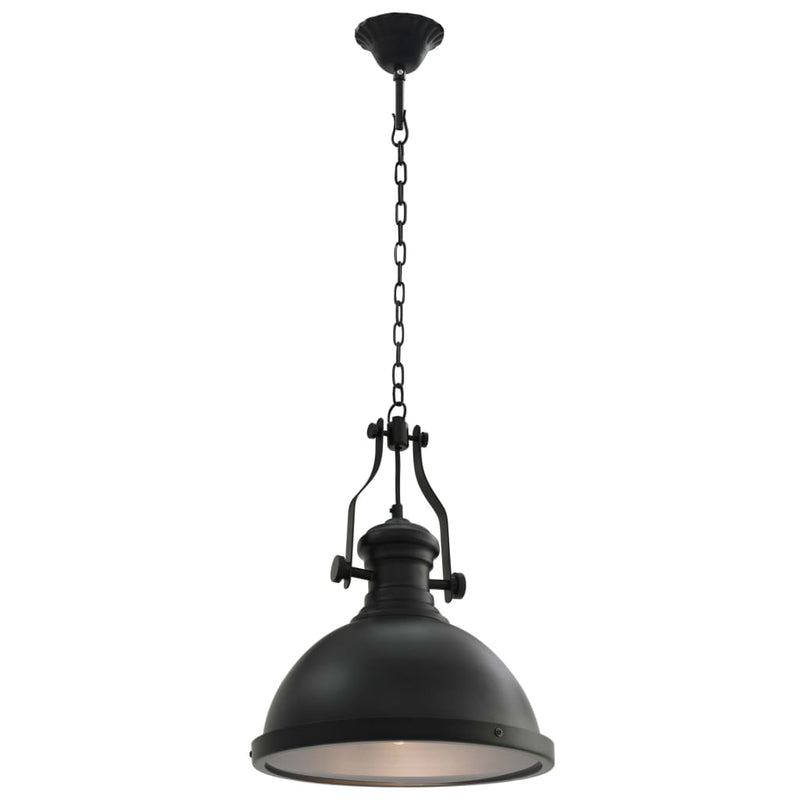 Plafondlamp Rond E27 Zwart