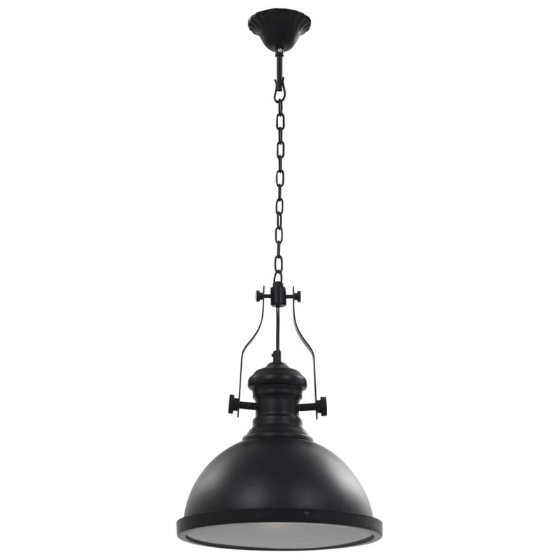 Plafondlamp Rond E27 Zwart
