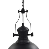 Plafondlamp Rond E27 Zwart