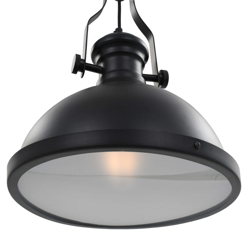 Plafondlamp Rond E27 Zwart