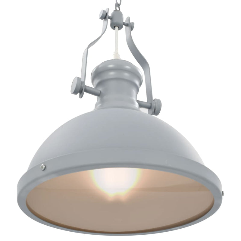 Plafondlamp Rond E27 Grijs
