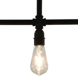 Plafondlamp 3Xe27 Zwart