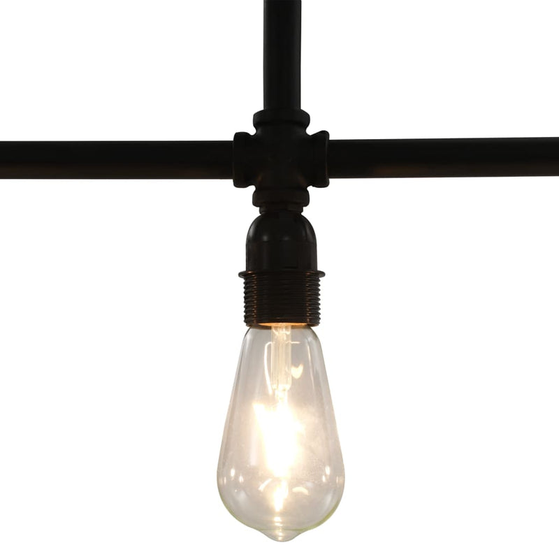 Plafondlamp 3Xe27 Zwart