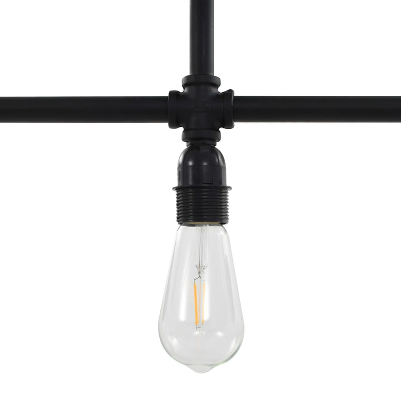 Plafondlamp 3Xe27 Zwart