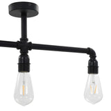 Plafondlamp 3Xe27 Zwart