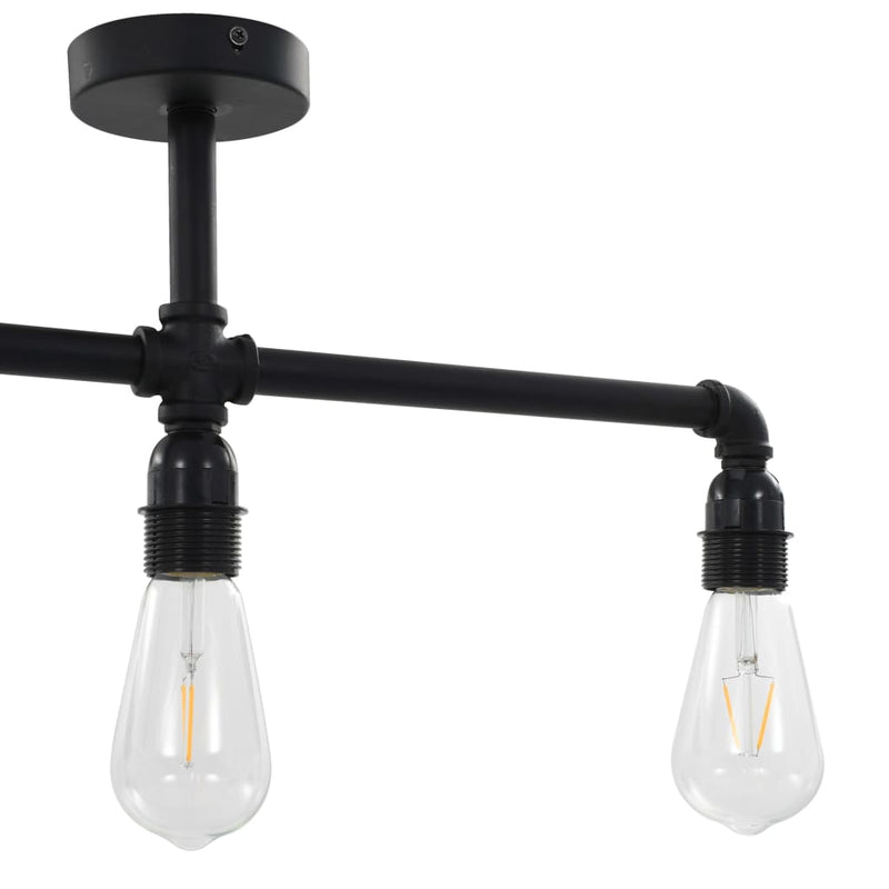 Plafondlamp 3Xe27 Zwart