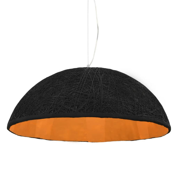 Hanglamp E27 Ø70 Cm Zwart En Goud