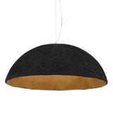 Hanglamp E27 Ø70 Cm Zwart En Goud