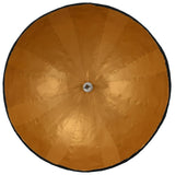 Hanglamp E27 Ø70 Cm Zwart En Goud