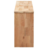 Schoenenopbergbank 94X20X Massief Walnotenhout
