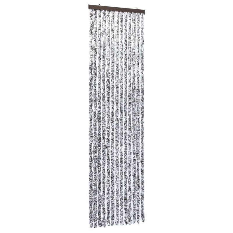 Vliegengordijn Chenille Bruin En Beige