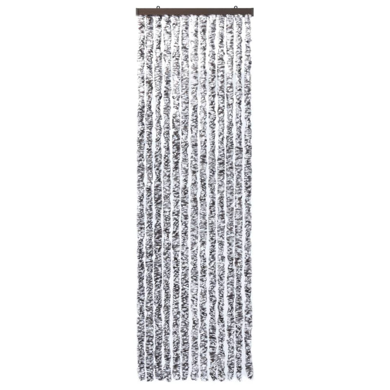 Vliegengordijn Chenille Bruin En Beige