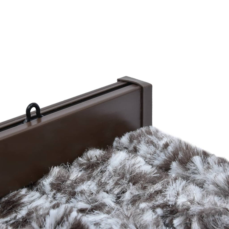 Vliegengordijn Chenille Bruin En Beige