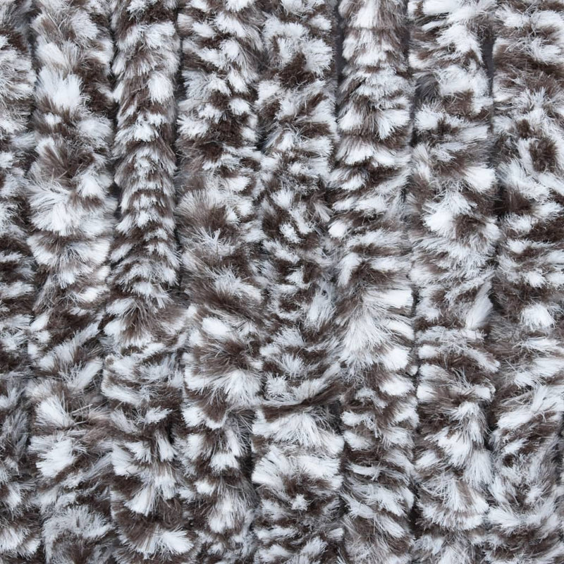 Vliegengordijn Chenille Bruin En Beige