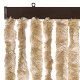 Vliegengordijn Chenille Beige