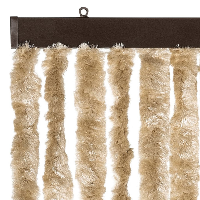 Vliegengordijn Chenille Beige