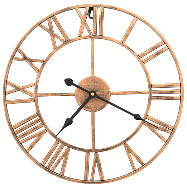 Wandklok Metaal Kleurig