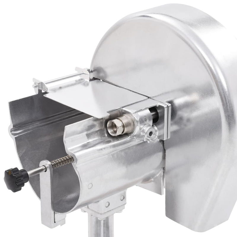 Groentesnijder Handmatig 22X44,5 Cm Aluminium Zilverkleurig