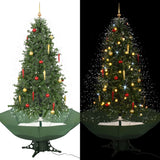 Kerstboom Sneeuwend Met Paraplubasis 75 Cm Groen