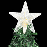 Kerstboom Met Led En Standaard 150 Cm Glasvezel Wit