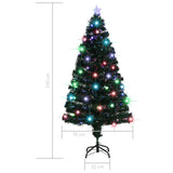 Kerstboom Met Led En Standaard 150 Cm Glasvezel Wit