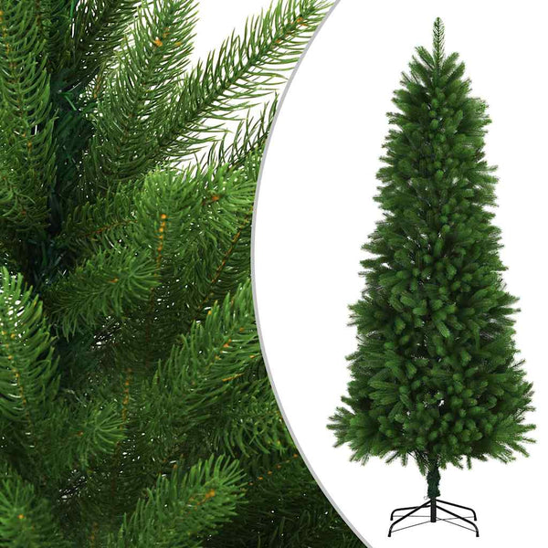 Kunstkerstboom Met Levensechte Naalden 240 Cm Groen Groen