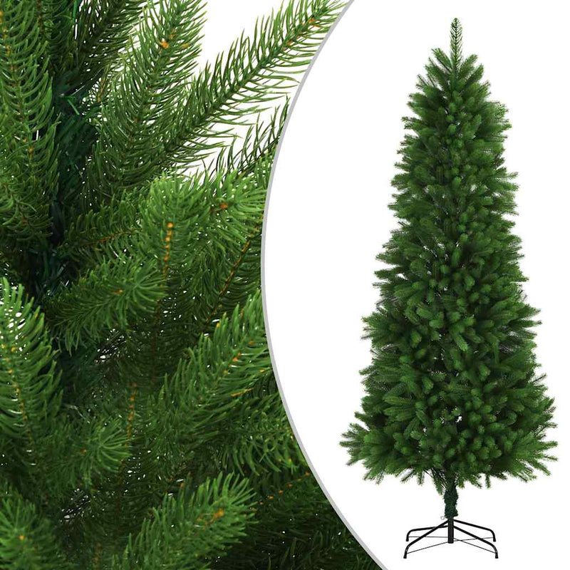 Kunstkerstboom Met Levensechte Naalden 240 Cm Groen Groen