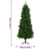Kunstkerstboom Met Levensechte Naalden 240 Cm Groen Groen