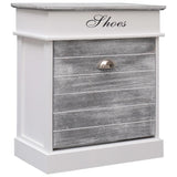 Schoenenkast 50X28X58 Cm Paulowniahout