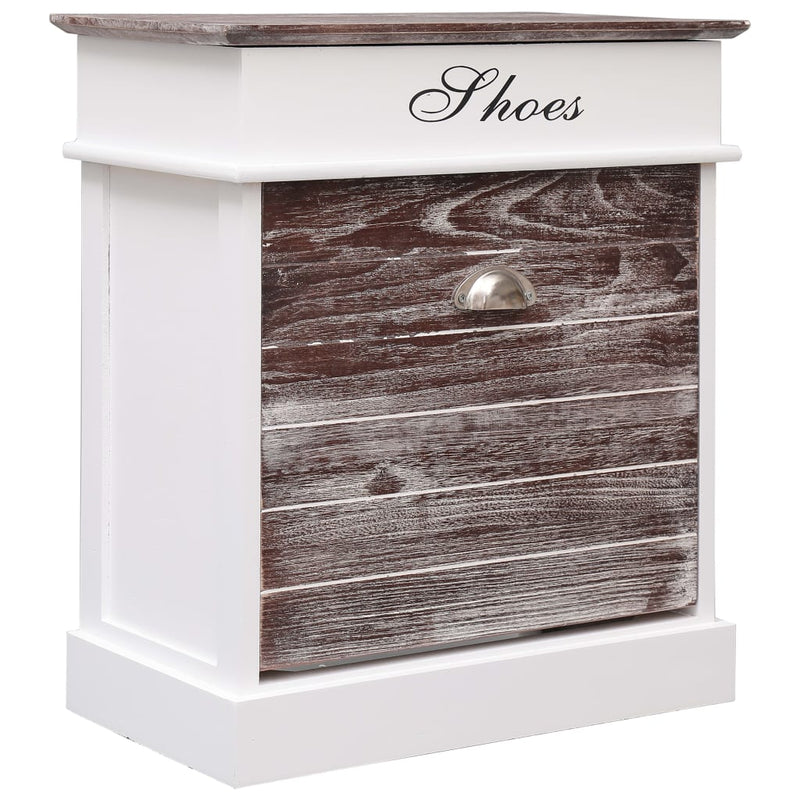 Schoenenkast 50X28X58 Cm Paulowniahout