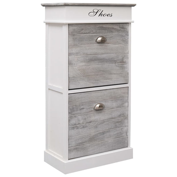 Schoenenkast 50X28X98 Cm Paulowniahout
