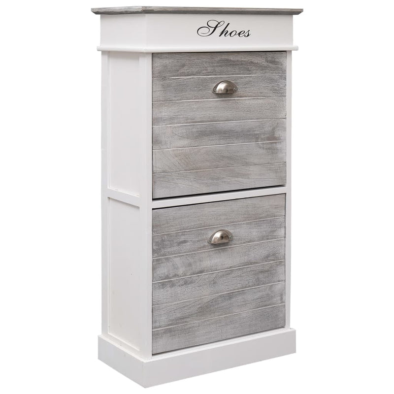 Schoenenkast 50X28X98 Cm Paulowniahout