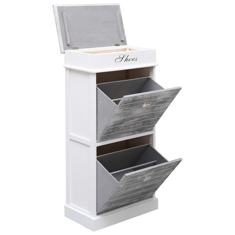 Schoenenkast 50X28X98 Cm Paulowniahout