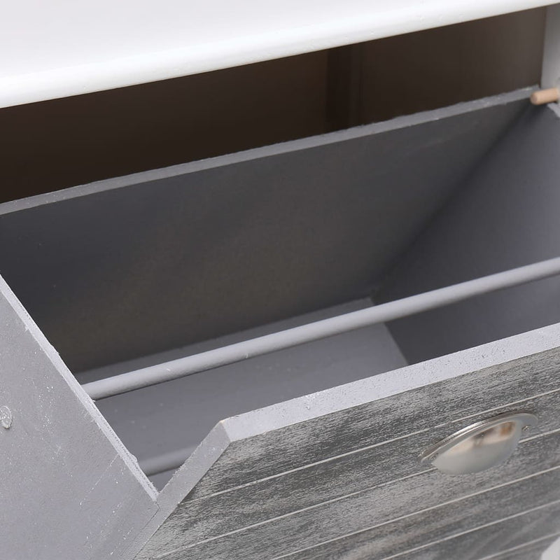 Schoenenkast 50X28X98 Cm Paulowniahout
