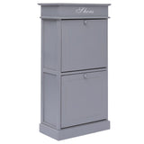 Schoenenkast 50X28X98 Cm Paulowniahout