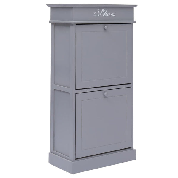Schoenenkast 50X28X98 Cm Paulowniahout