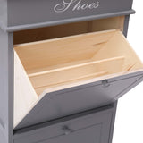 Schoenenkast 50X28X98 Cm Paulowniahout